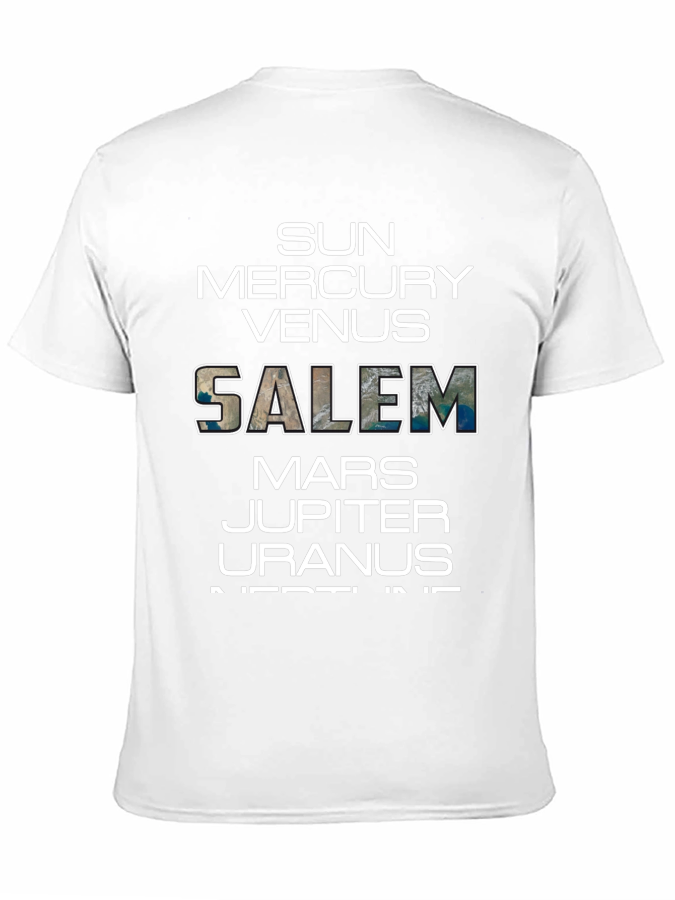Salem Planet T-Shirt | Outer Space Fan Apparel