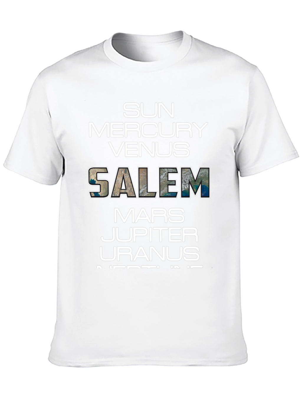 Salem Planet T-Shirt | Outer Space Fan Apparel