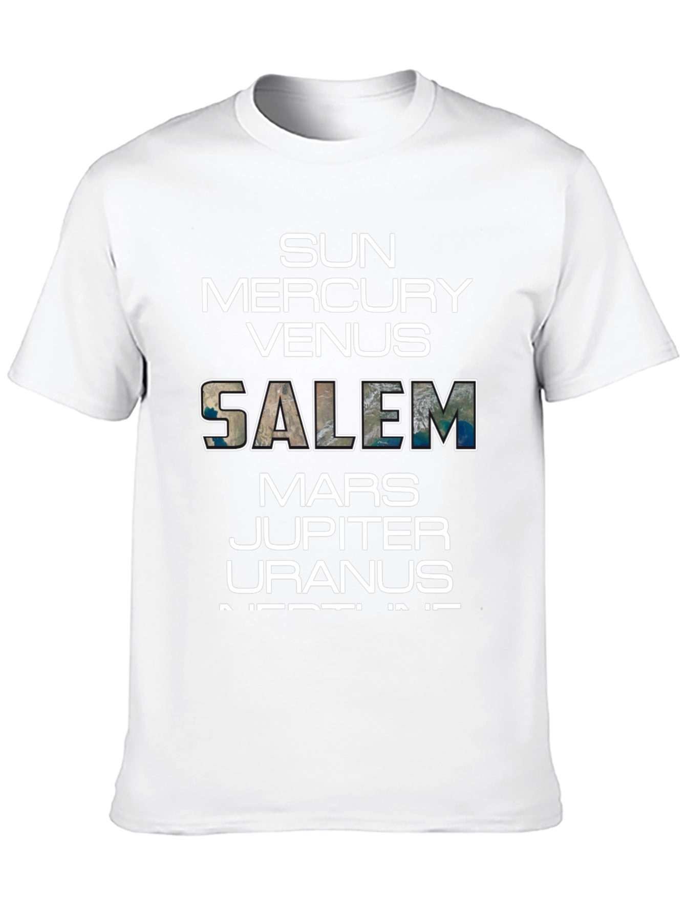 Salem Planet T-Shirt | Outer Space Fan Apparel