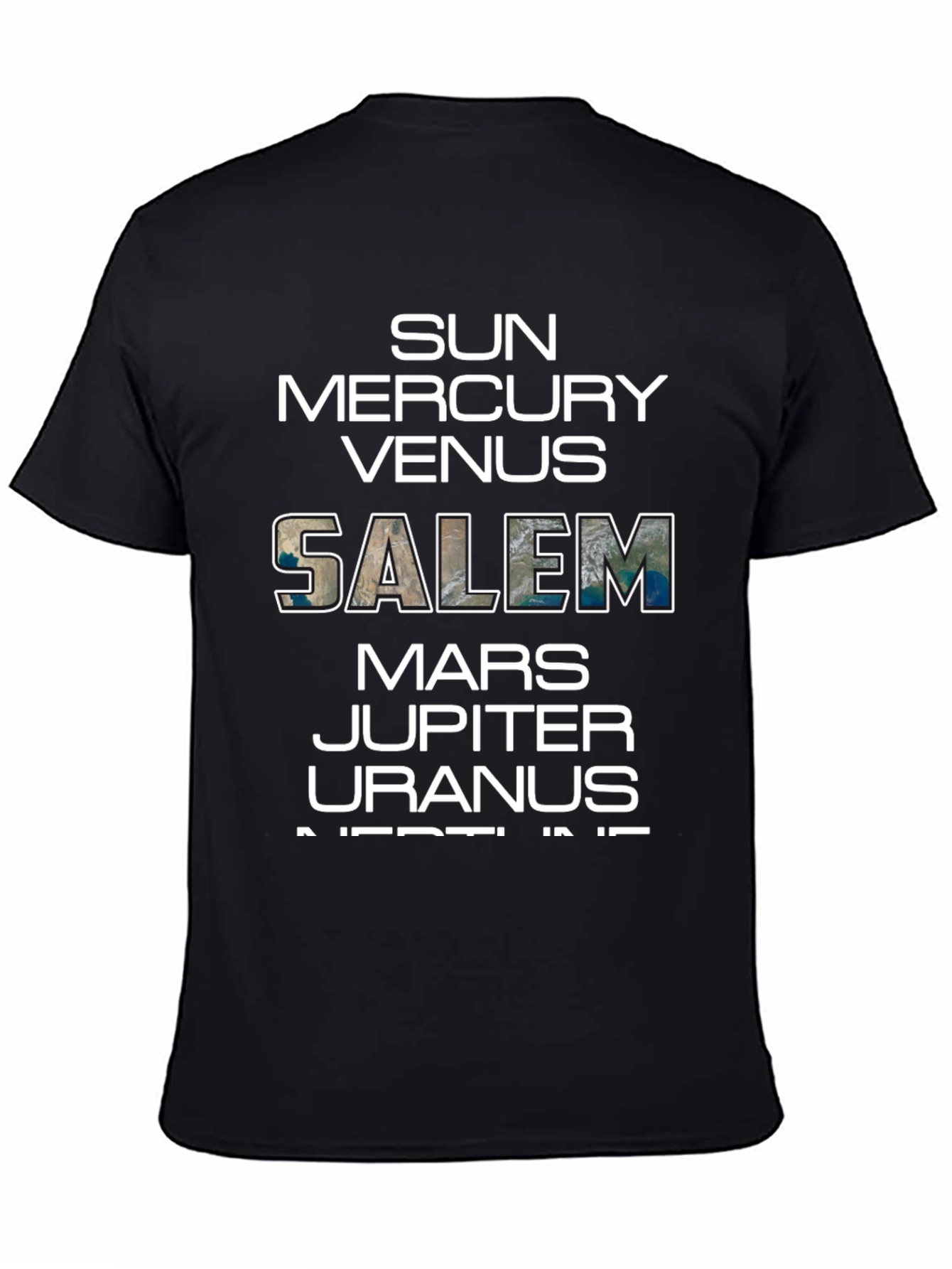 Salem Planet T-Shirt | Outer Space Fan Apparel