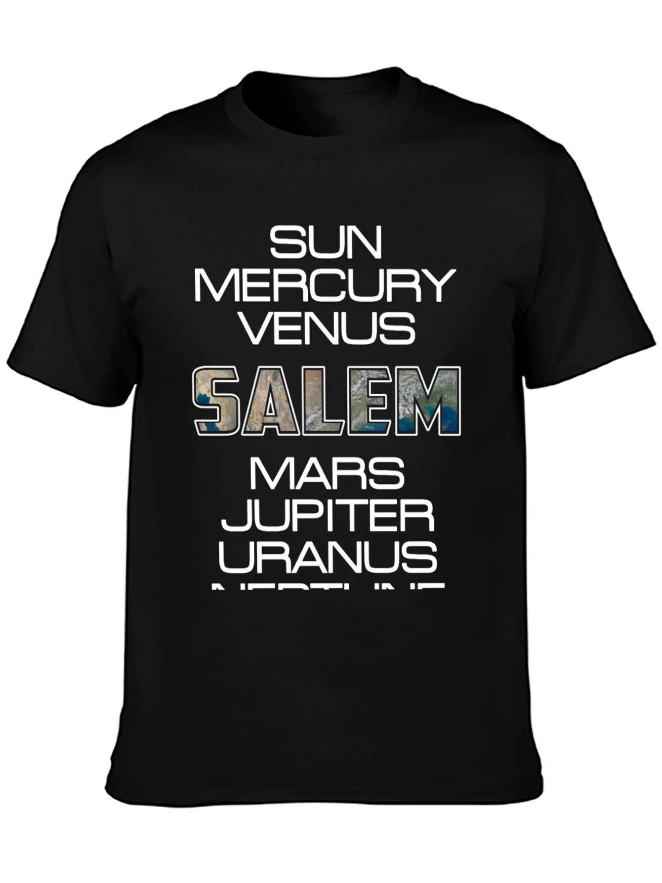 Salem Planet T-Shirt | Outer Space Fan Apparel
