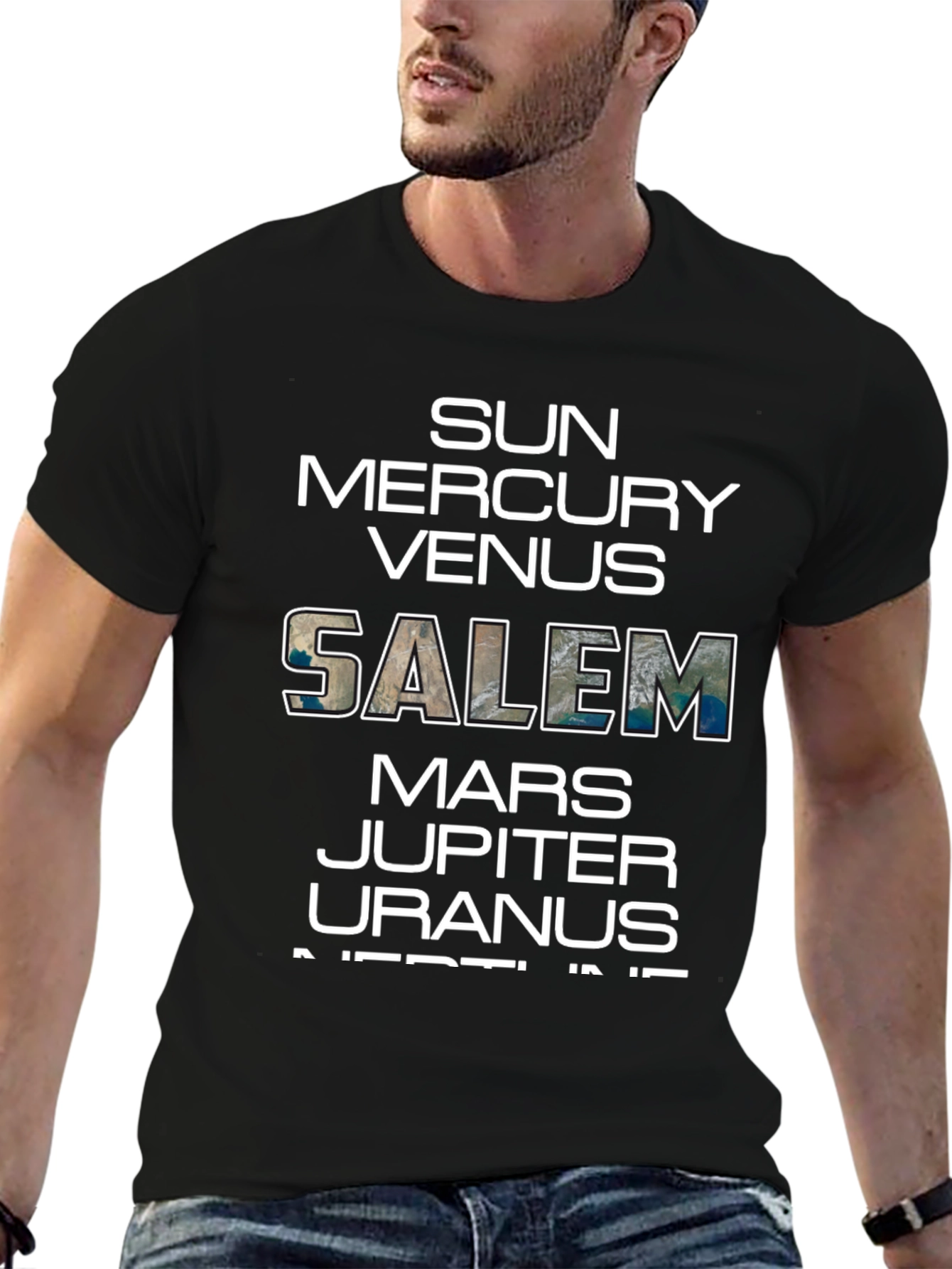 Salem Planet T-Shirt | Outer Space Fan Apparel