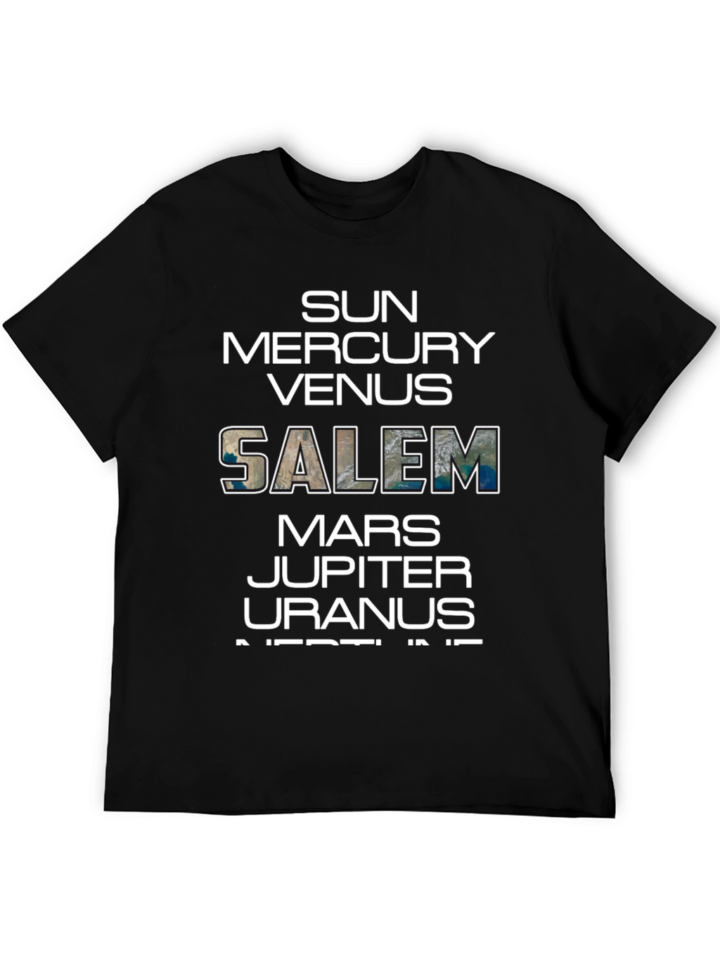 Salem Planet T-Shirt | Outer Space Fan Apparel