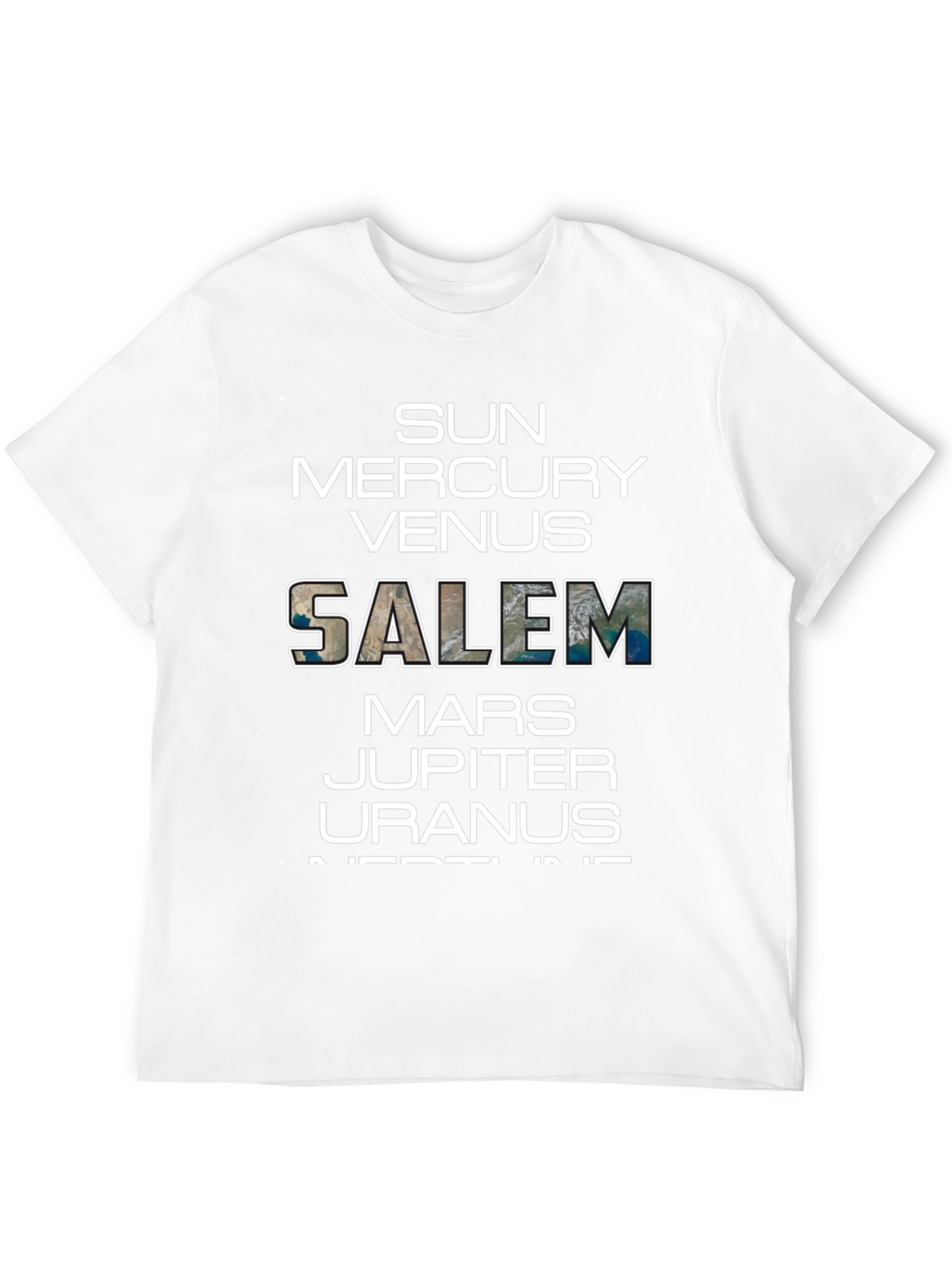 Salem Planet T-Shirt | Outer Space Fan Apparel