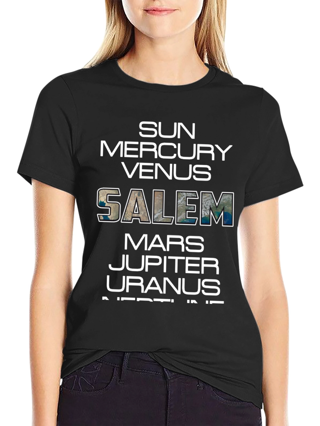 Salem Planet T-Shirt | Outer Space Fan Apparel