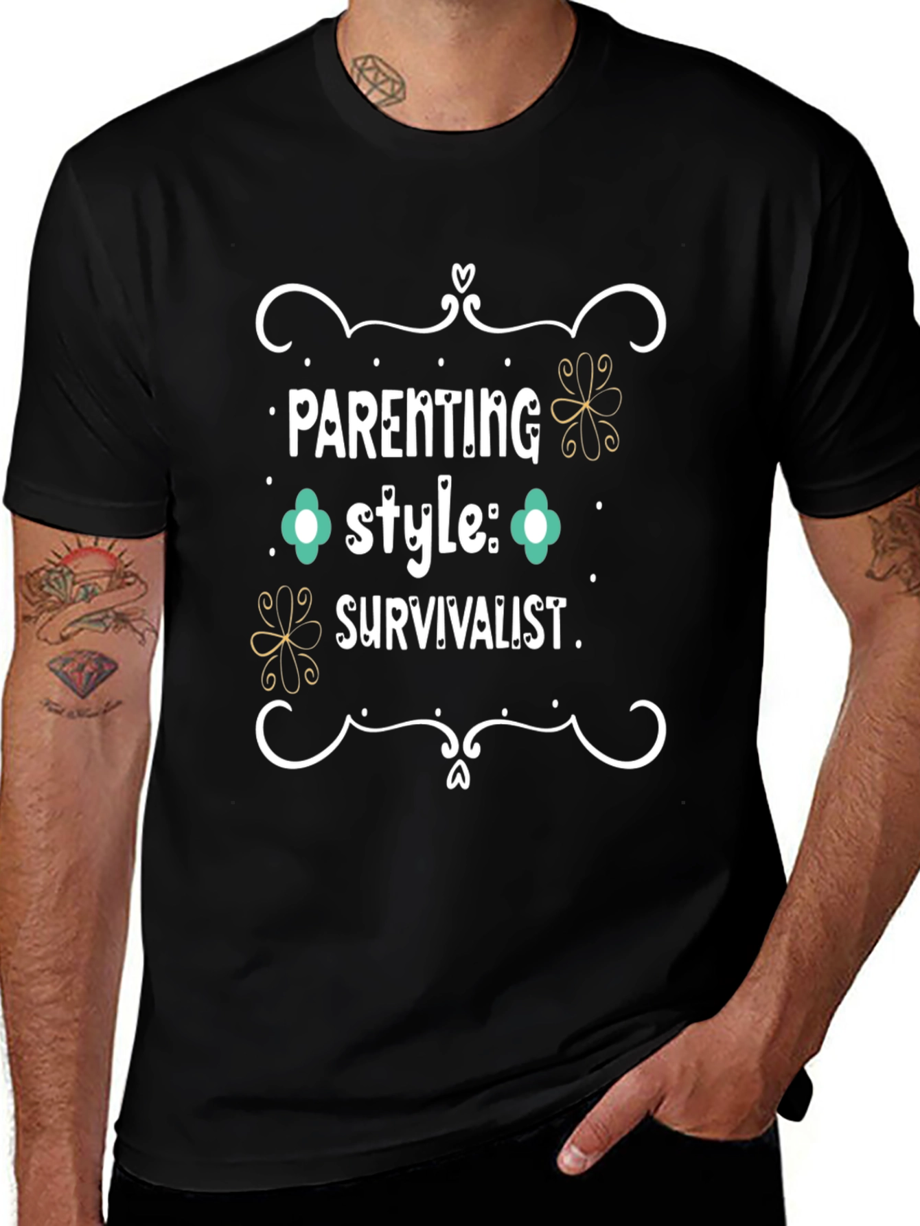 Parenting Survivalist Tee