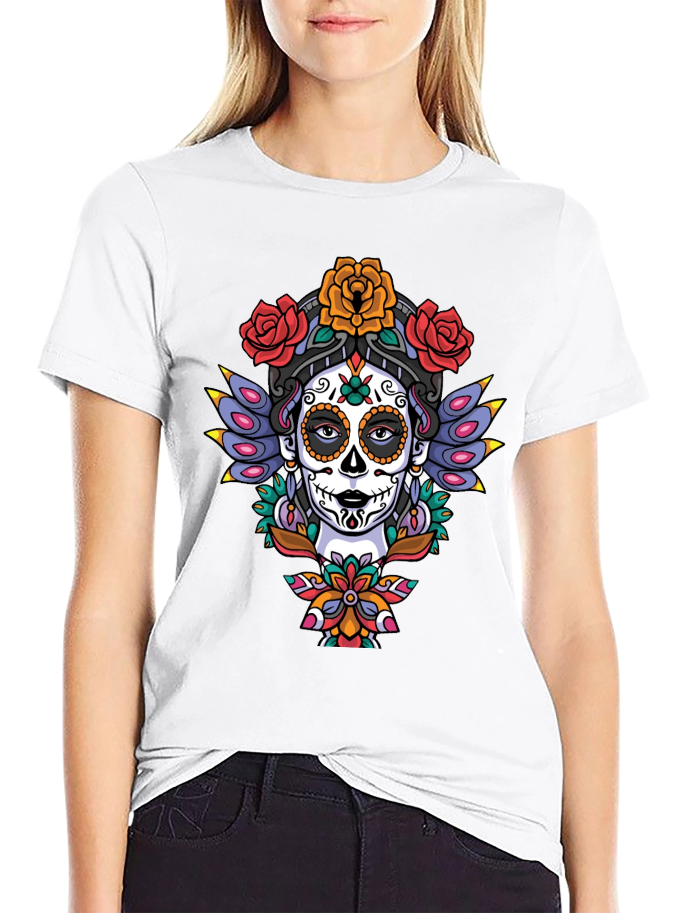 Day of the Dead Sugar Skull T-Shirt
