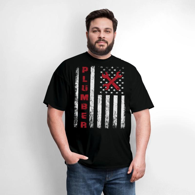 Proud plumber design for american patriots