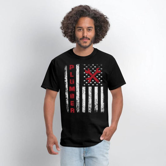 Proud plumber design for american patriots