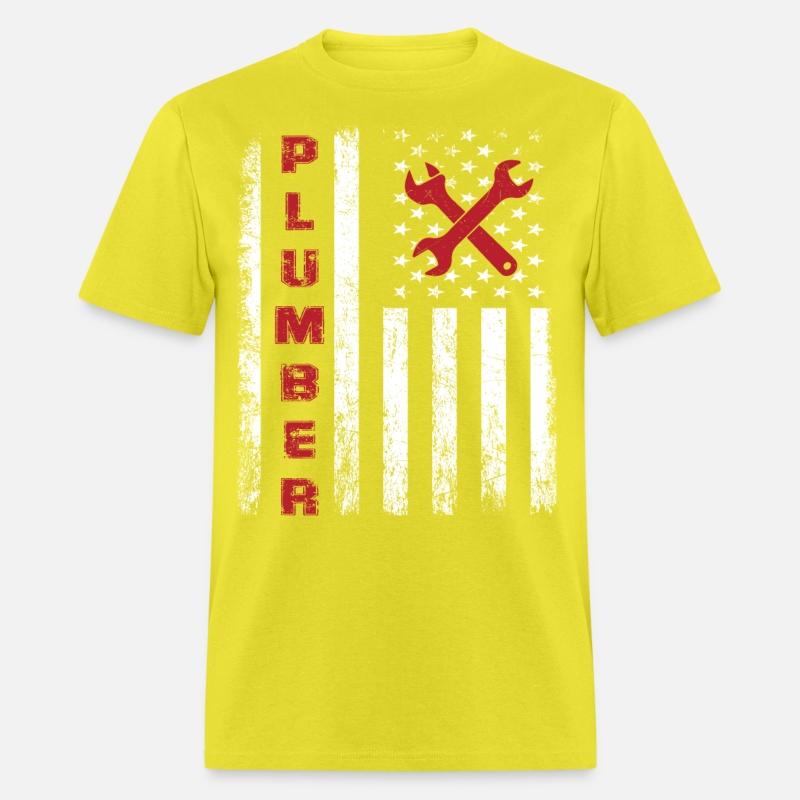 Proud plumber design for american patriots