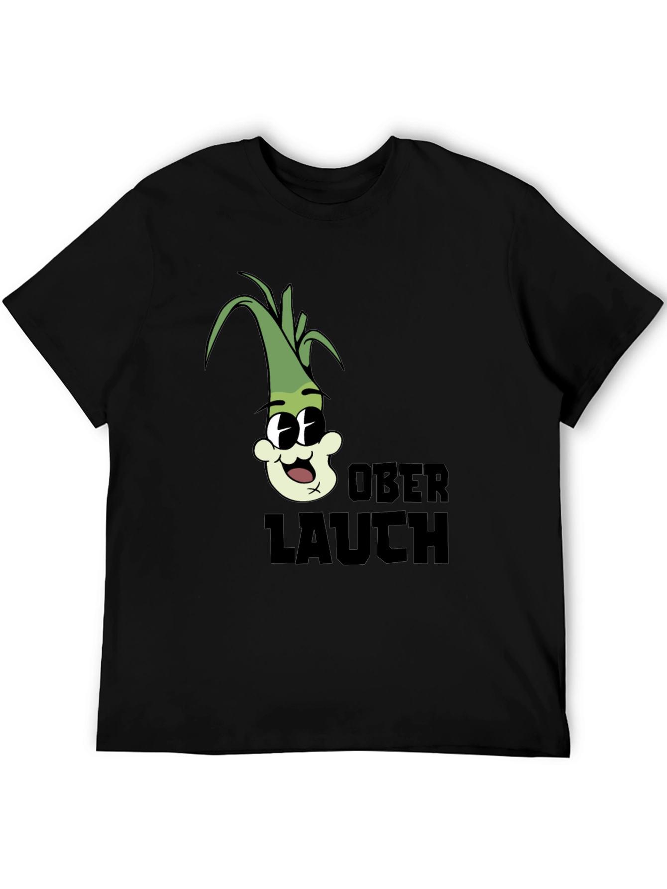 Ober Lauch Cartoon Character Graphic Tee