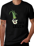 Ober Lauch Cartoon Character Graphic Tee