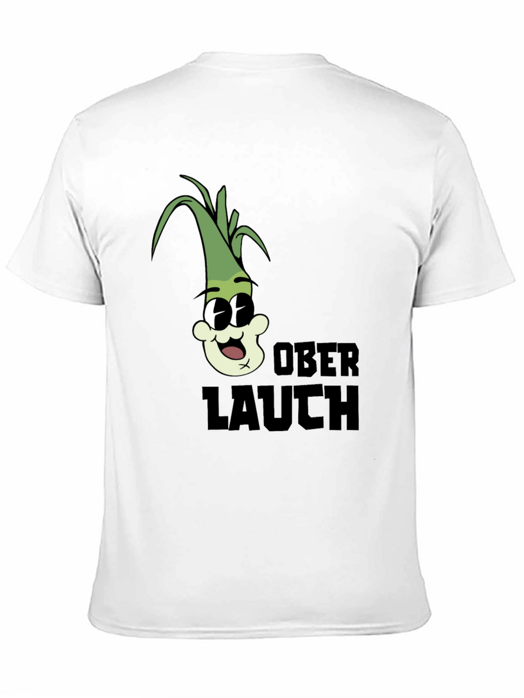 Ober Lauch Cartoon Character Graphic Tee