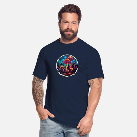 Psychedelic Mushroom Forest T-Shirt