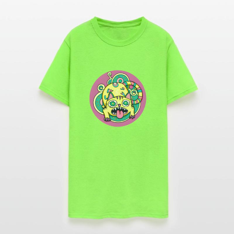 Psychedelic Trippy Cat