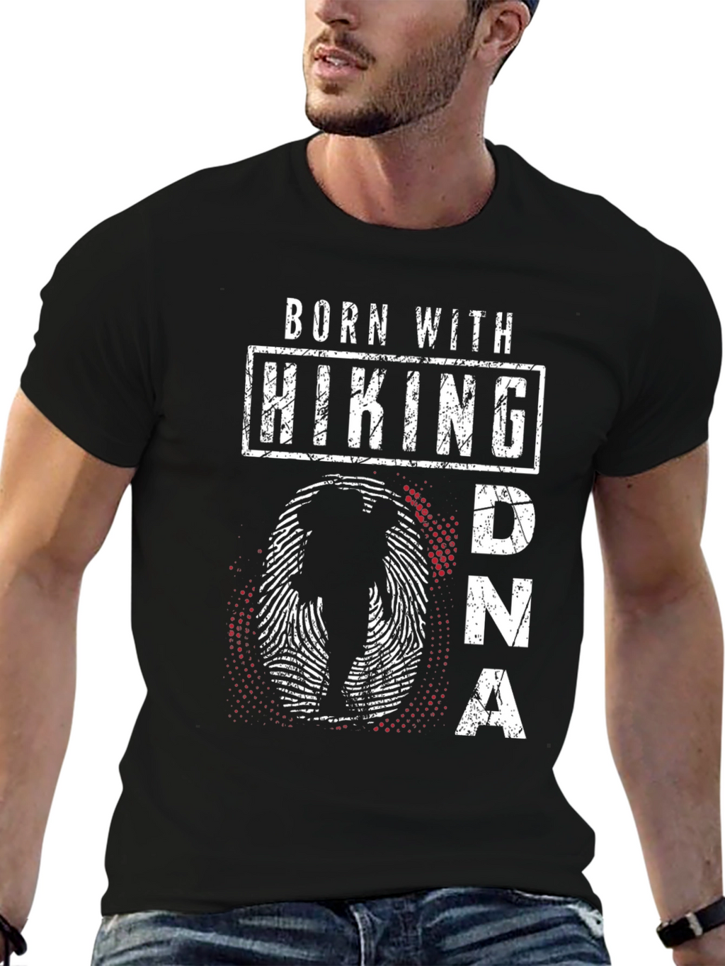 Born with Hiking DNA Tee