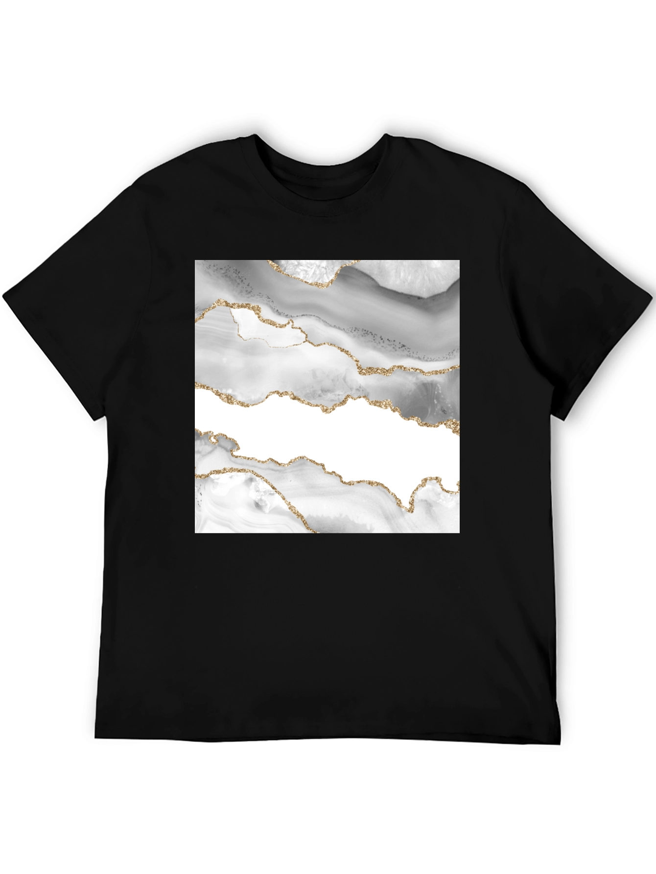 Agate Geode Graphic T-Shirt - Stylish Everyday Wear