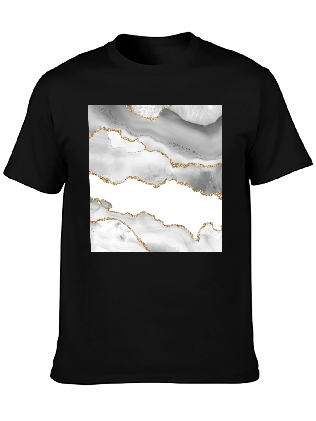 Agate Geode Graphic T-Shirt - Stylish Everyday Wear