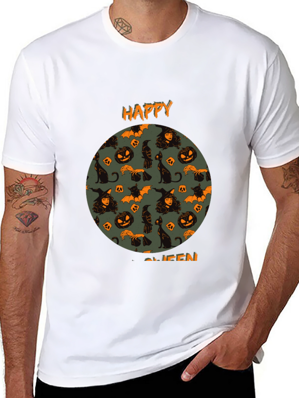 Happy Halloween Graphic T-Shirt