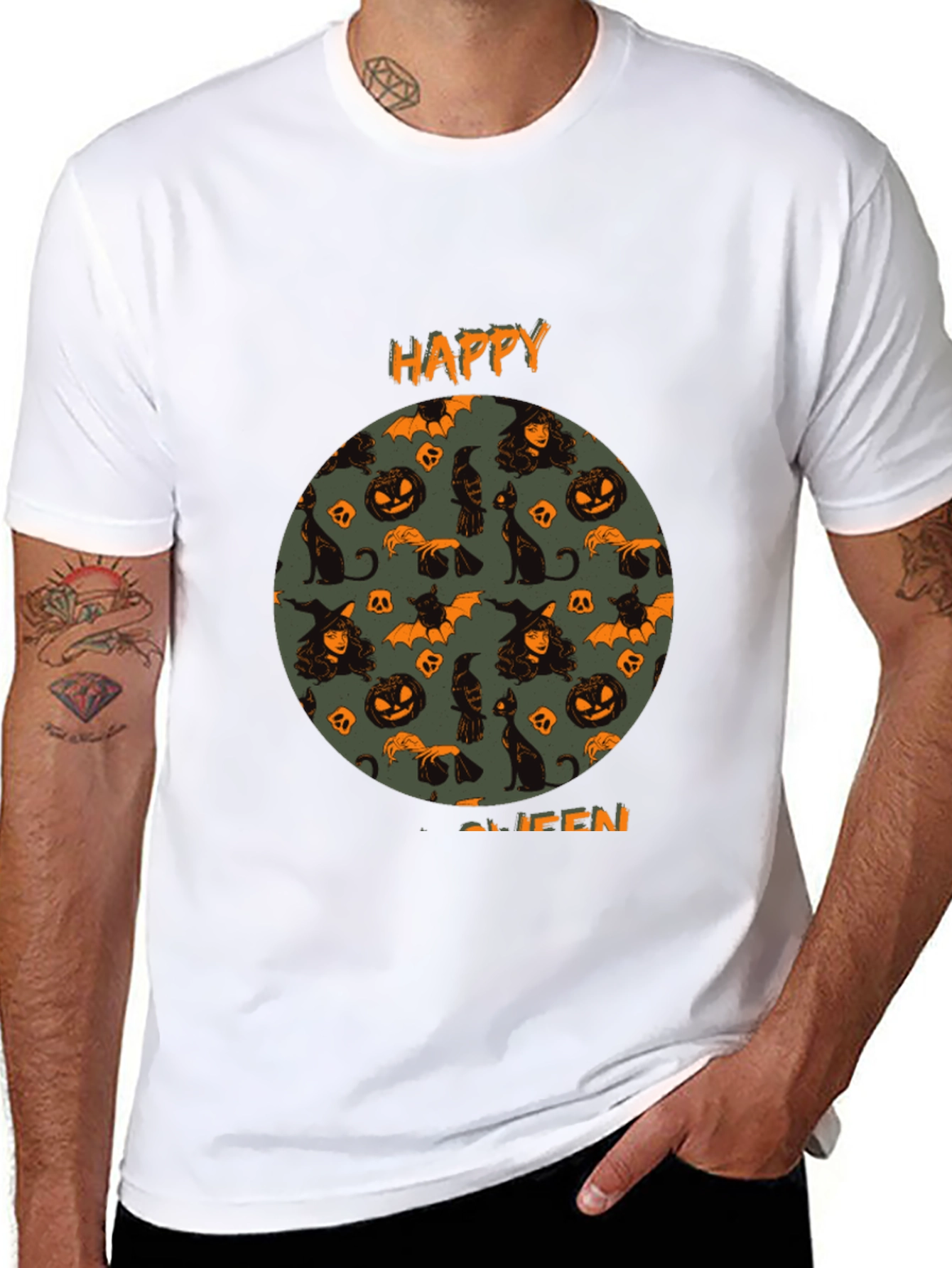 Happy Halloween Graphic T-Shirt