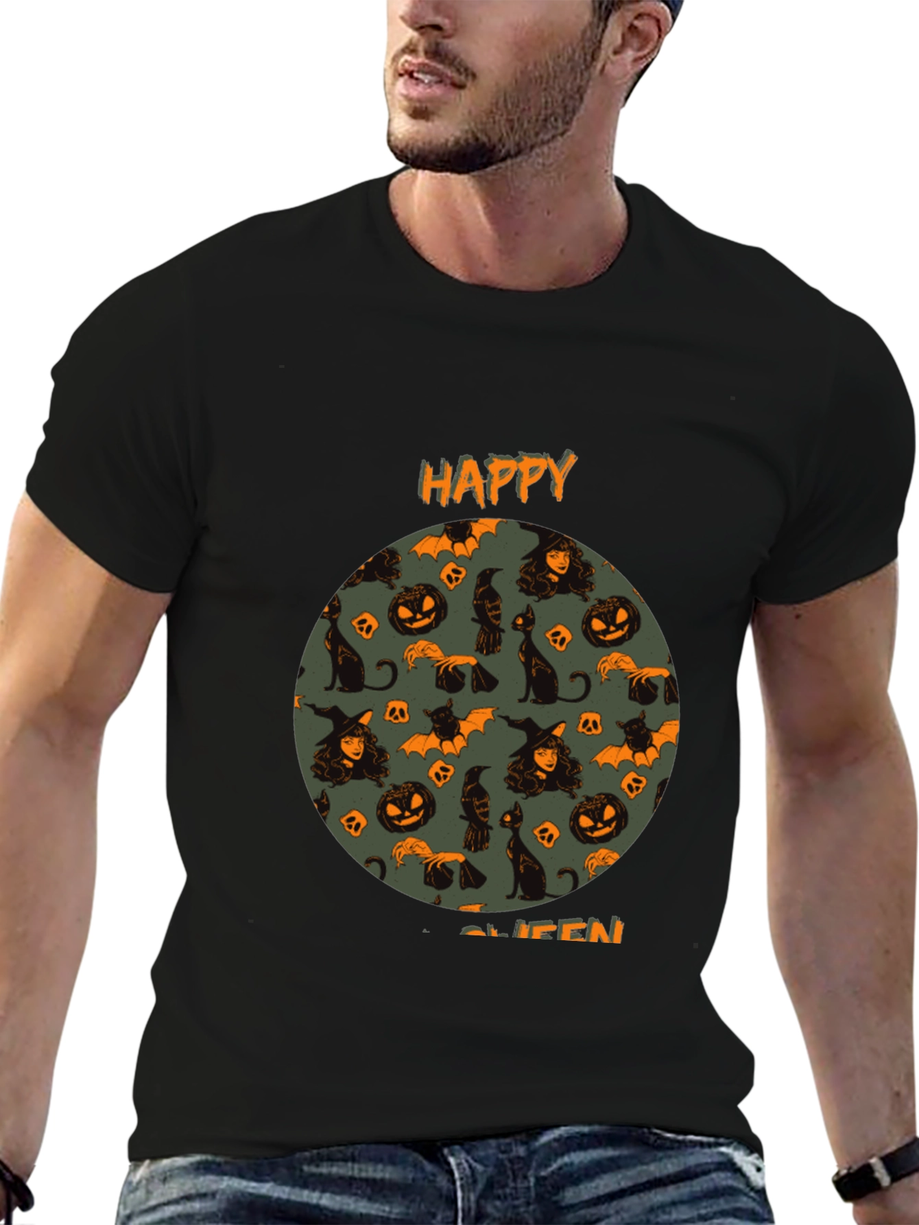 Happy Halloween Graphic T-Shirt
