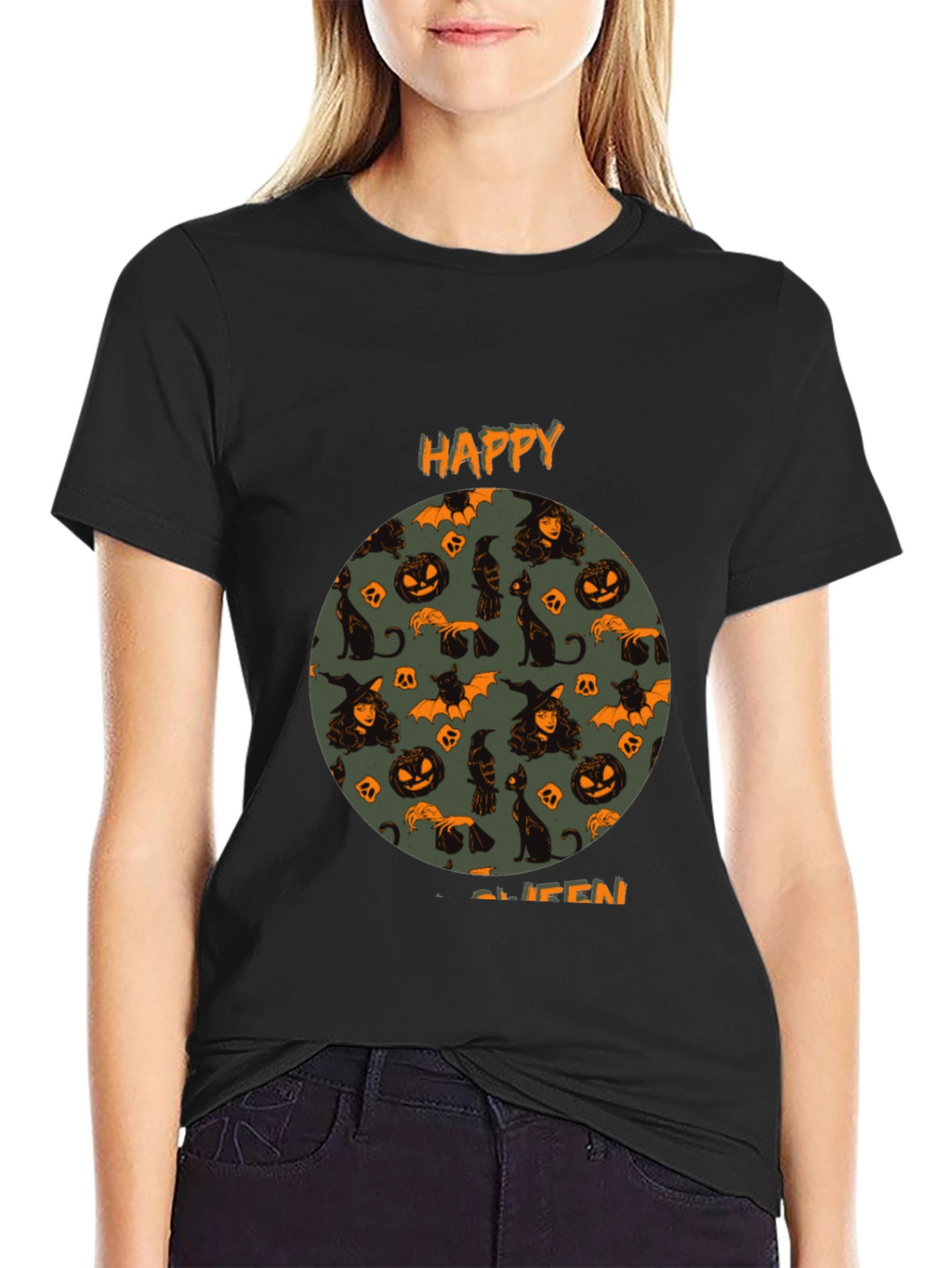 Happy Halloween Graphic T-Shirt