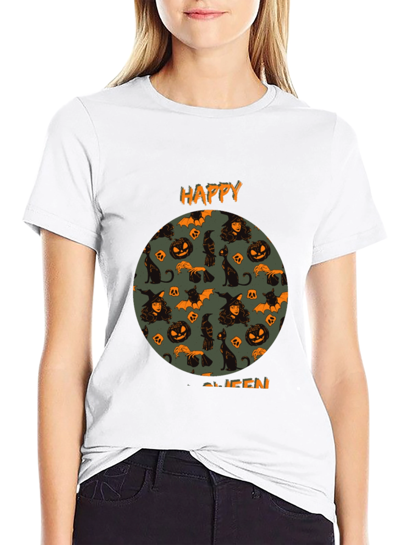 Happy Halloween Graphic T-Shirt