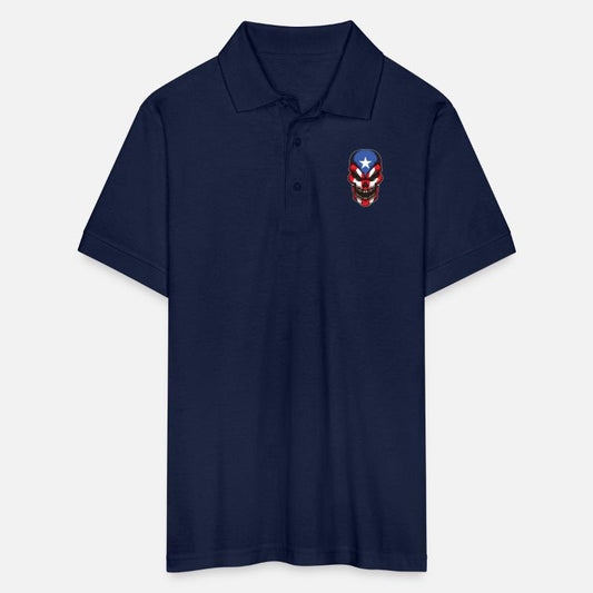 Puerto Rico Skull | Proud Boricua Flag