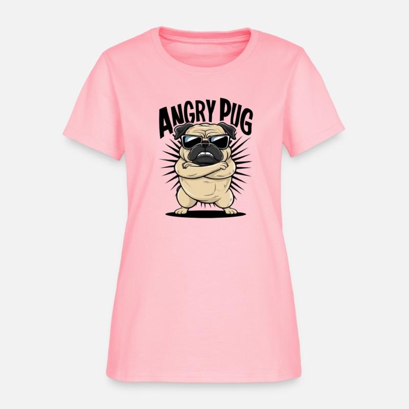 Pug angry t'shirt