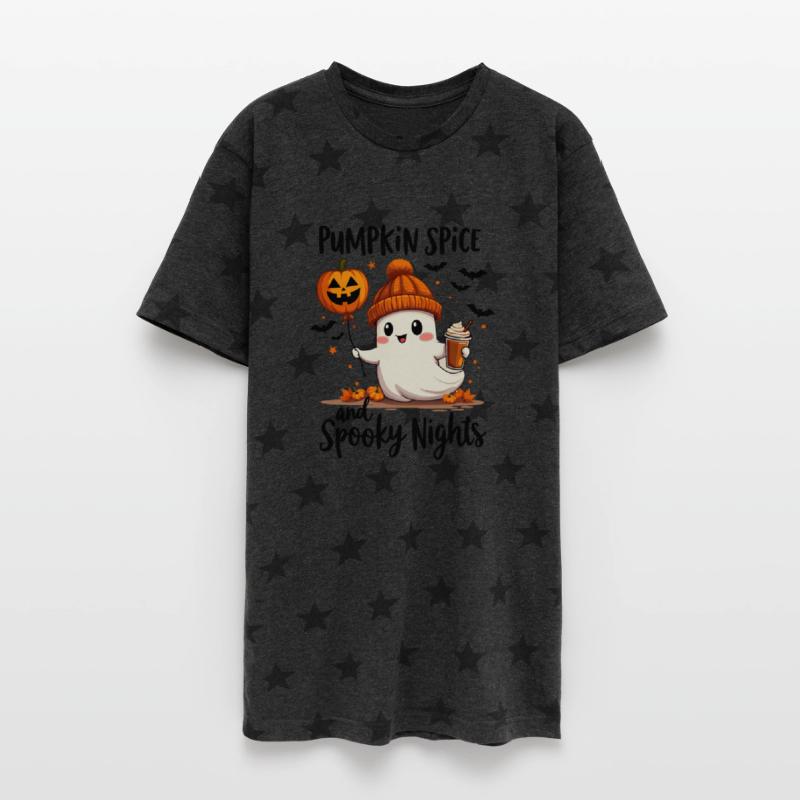Pumpkin Spice and Spooky Nights Halloween Ghost