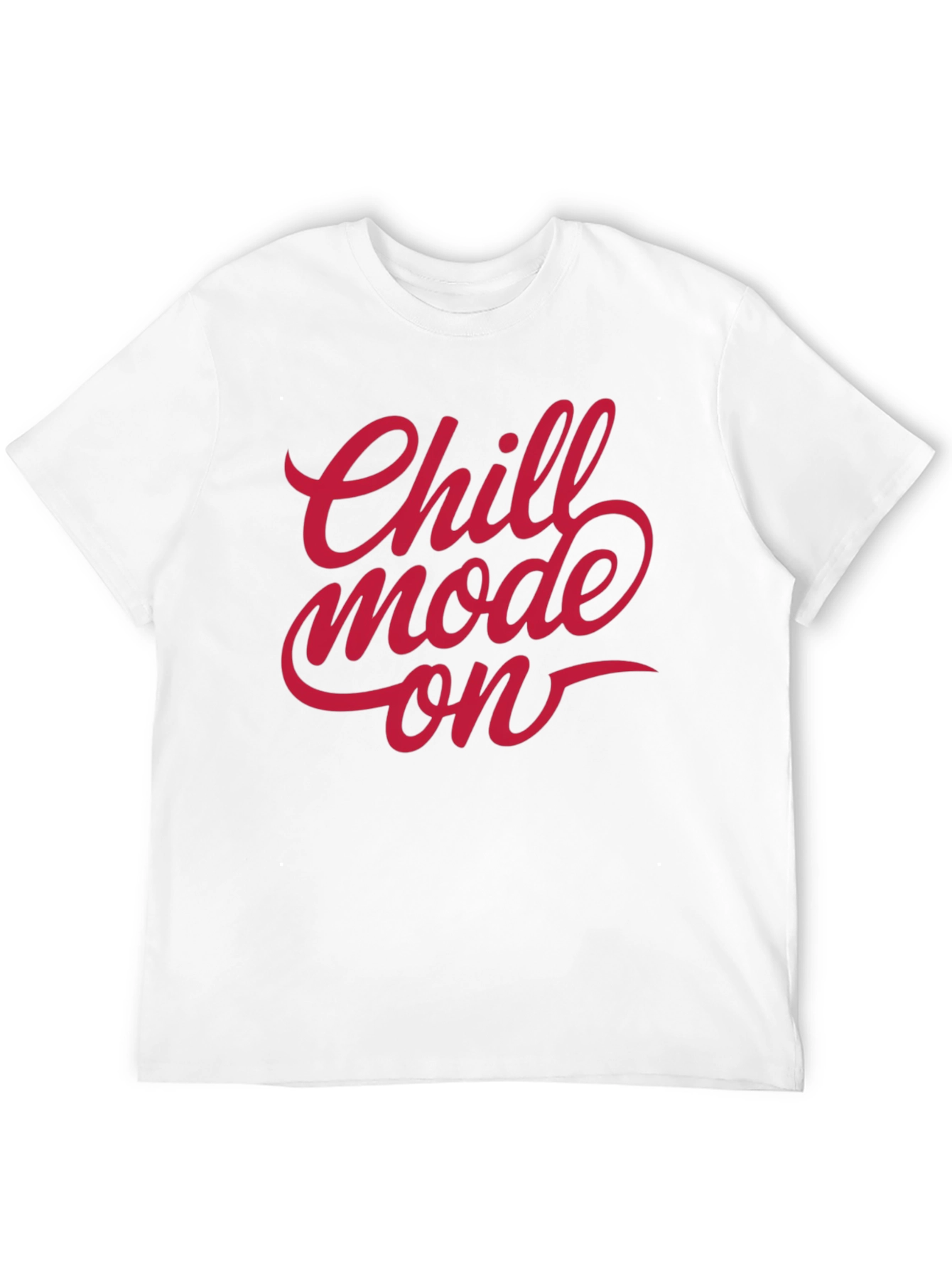 Chill Mode On Black T-Shirt