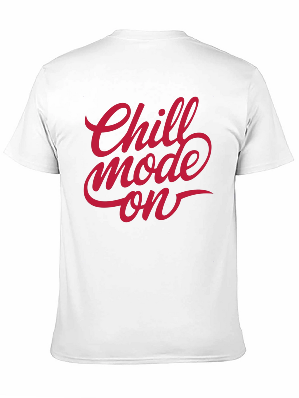 Chill Mode On Black T-Shirt