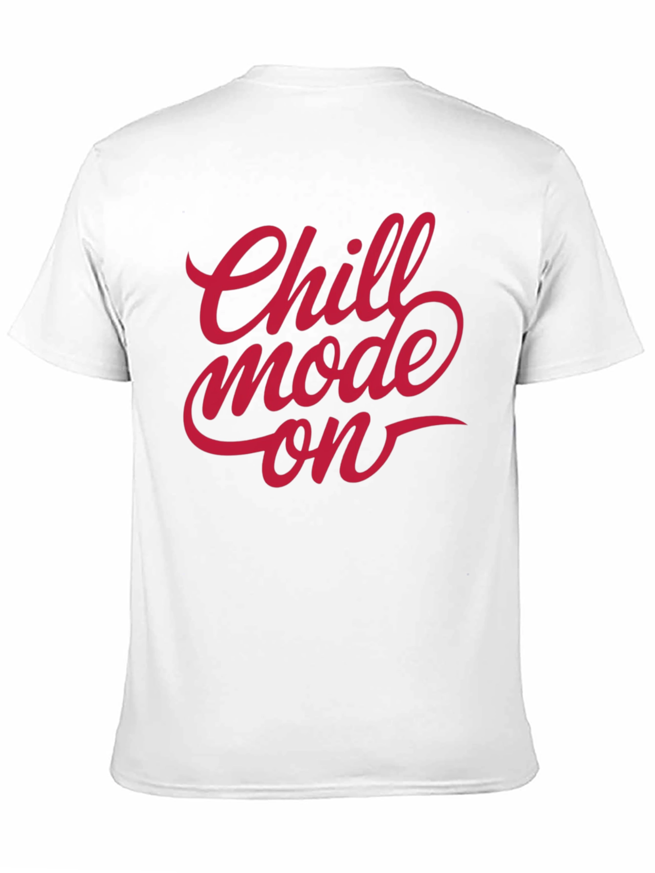 Chill Mode On Black T-Shirt