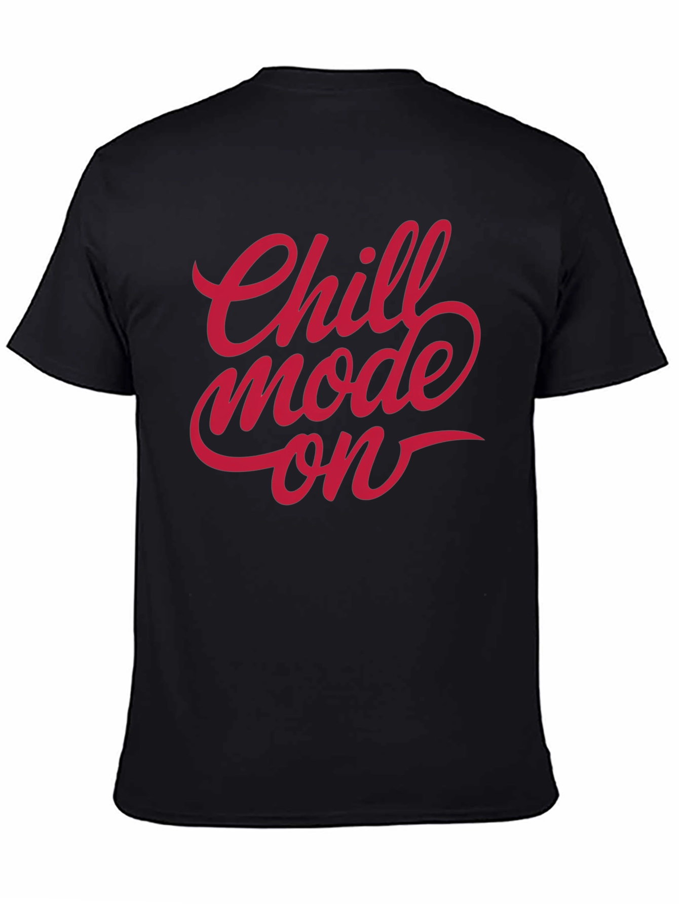 Chill Mode On Black T-Shirt