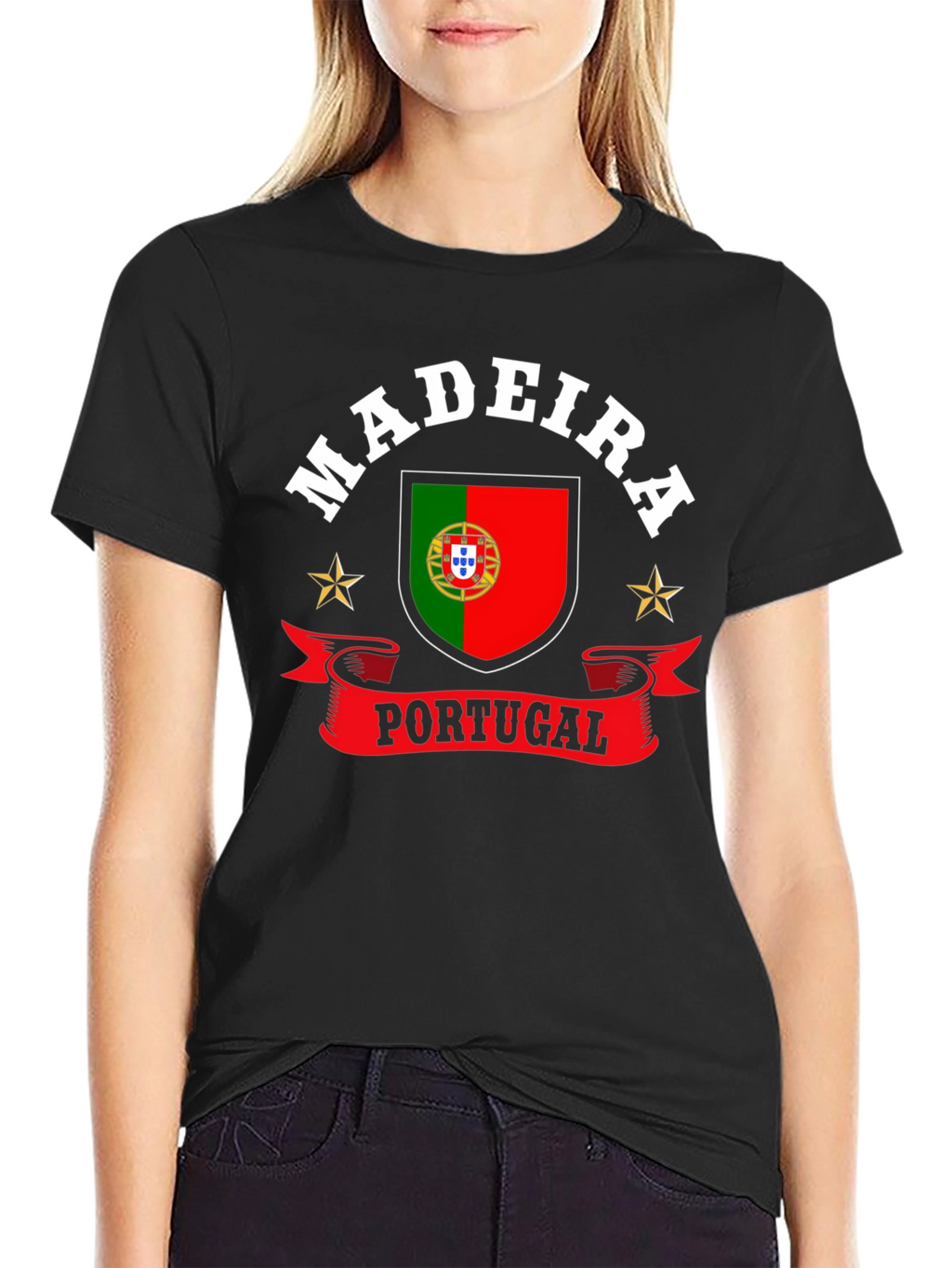 Madeira Portugal Crest Graphic Tee