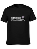 Meditating T-Shirt: Relax & Find Your Zen!