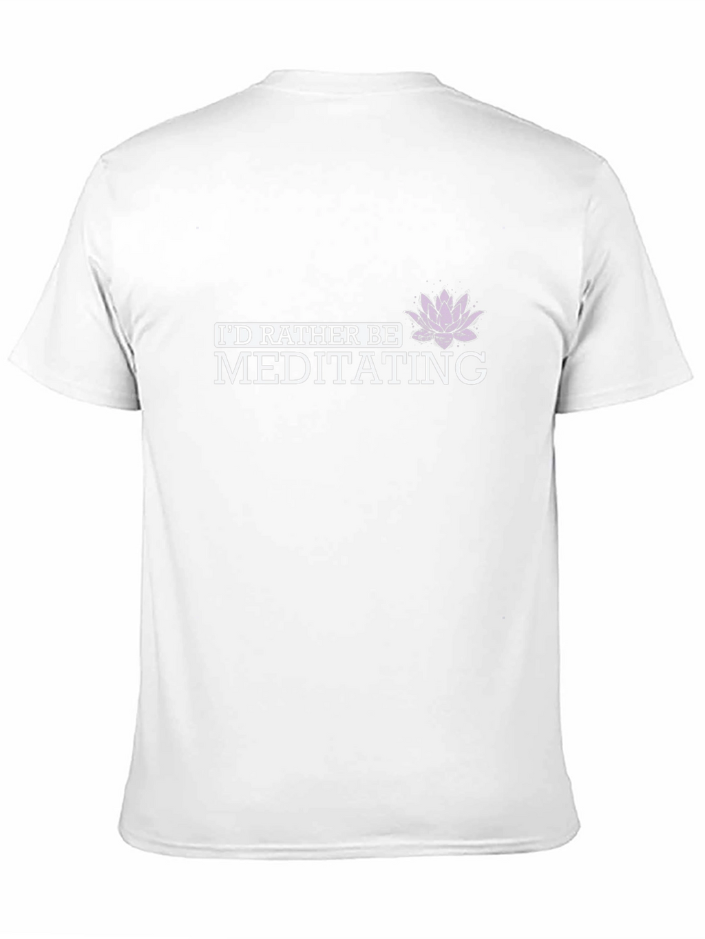 Meditating T-Shirt: Relax & Find Your Zen!