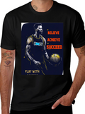Believe Achieve Succeed Basketball T-Shirt