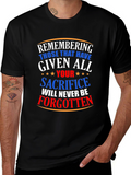 Remembering Sacrifice Graphic T-Shirt