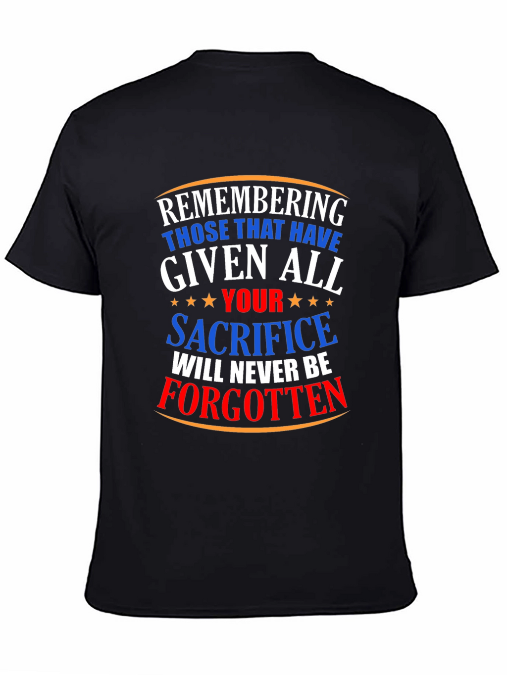 Remembering Sacrifice Graphic T-Shirt
