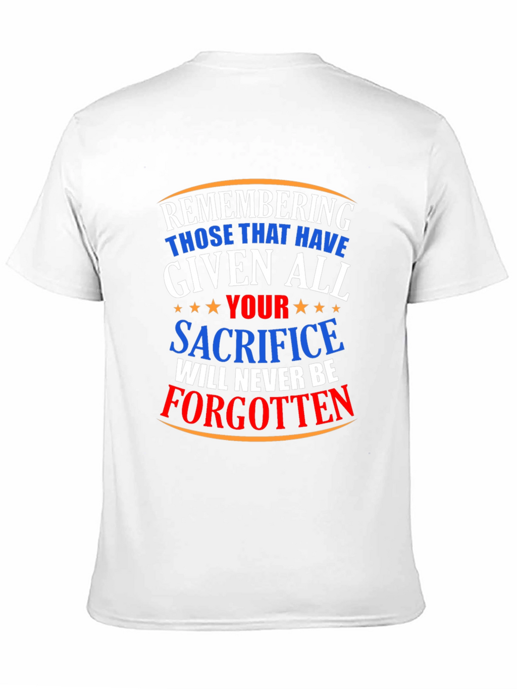 Remembering Sacrifice Graphic T-Shirt