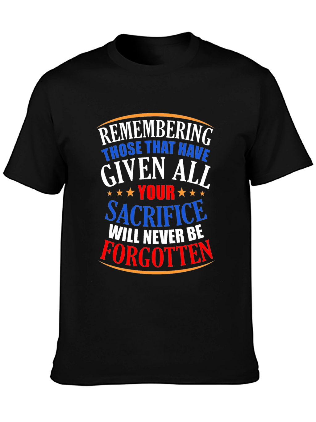 Remembering Sacrifice Graphic T-Shirt