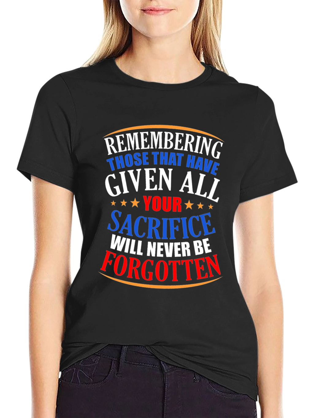 Remembering Sacrifice Graphic T-Shirt
