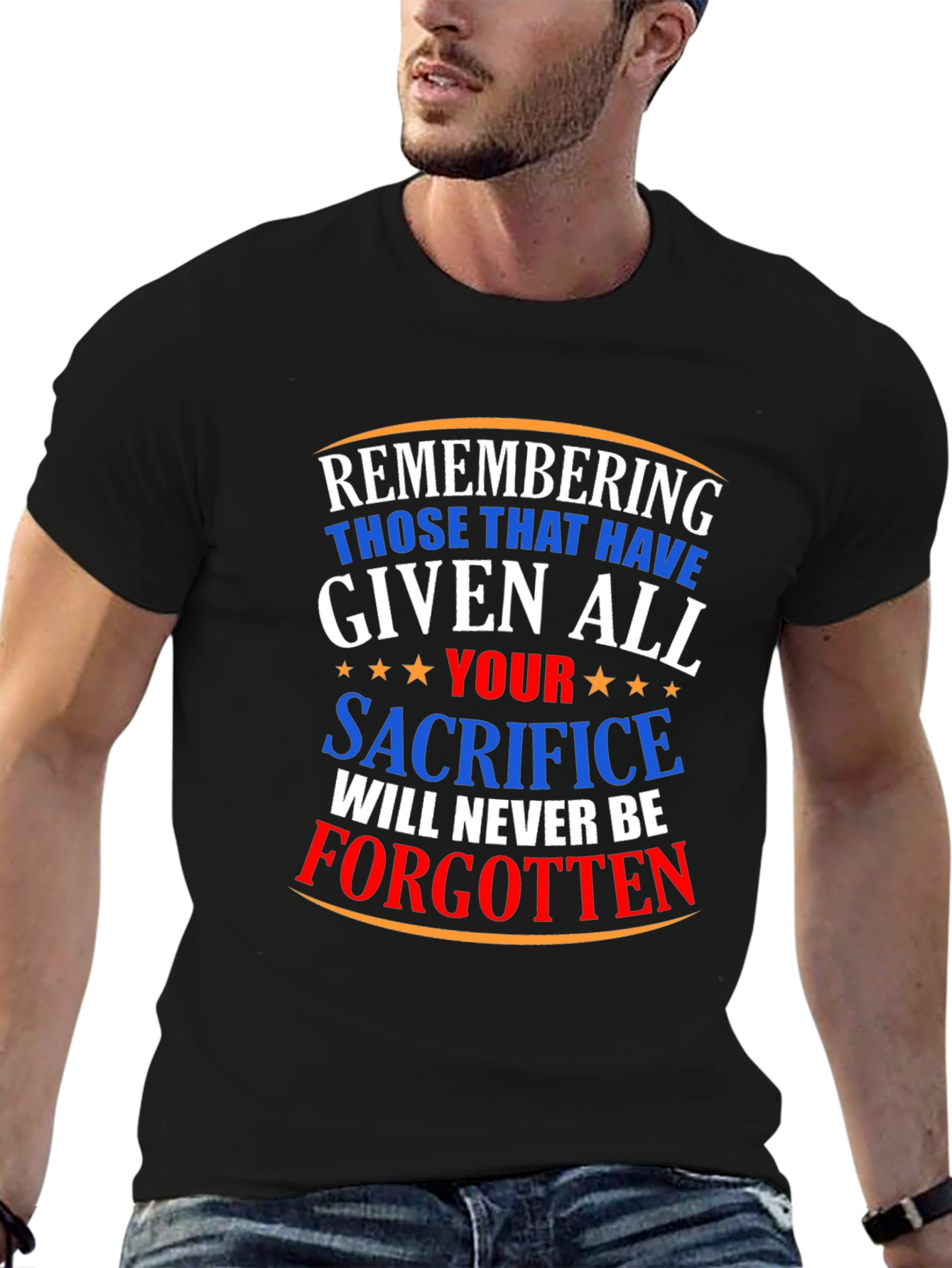 Remembering Sacrifice Graphic T-Shirt
