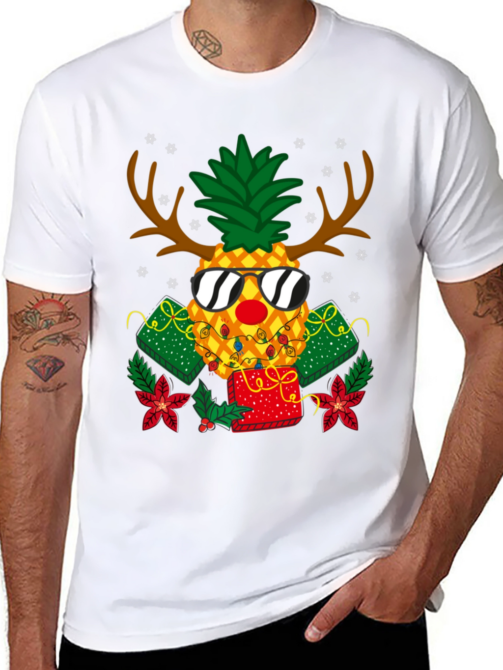 Festive Pineapple T-Shirt