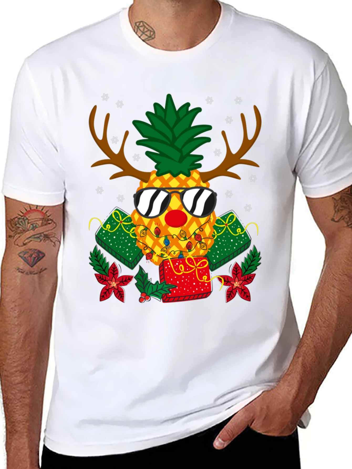 Festive Pineapple T-Shirt