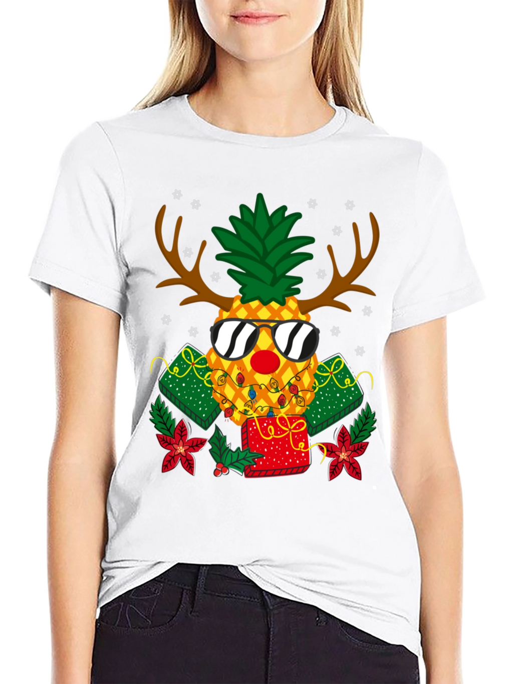 Festive Pineapple T-Shirt