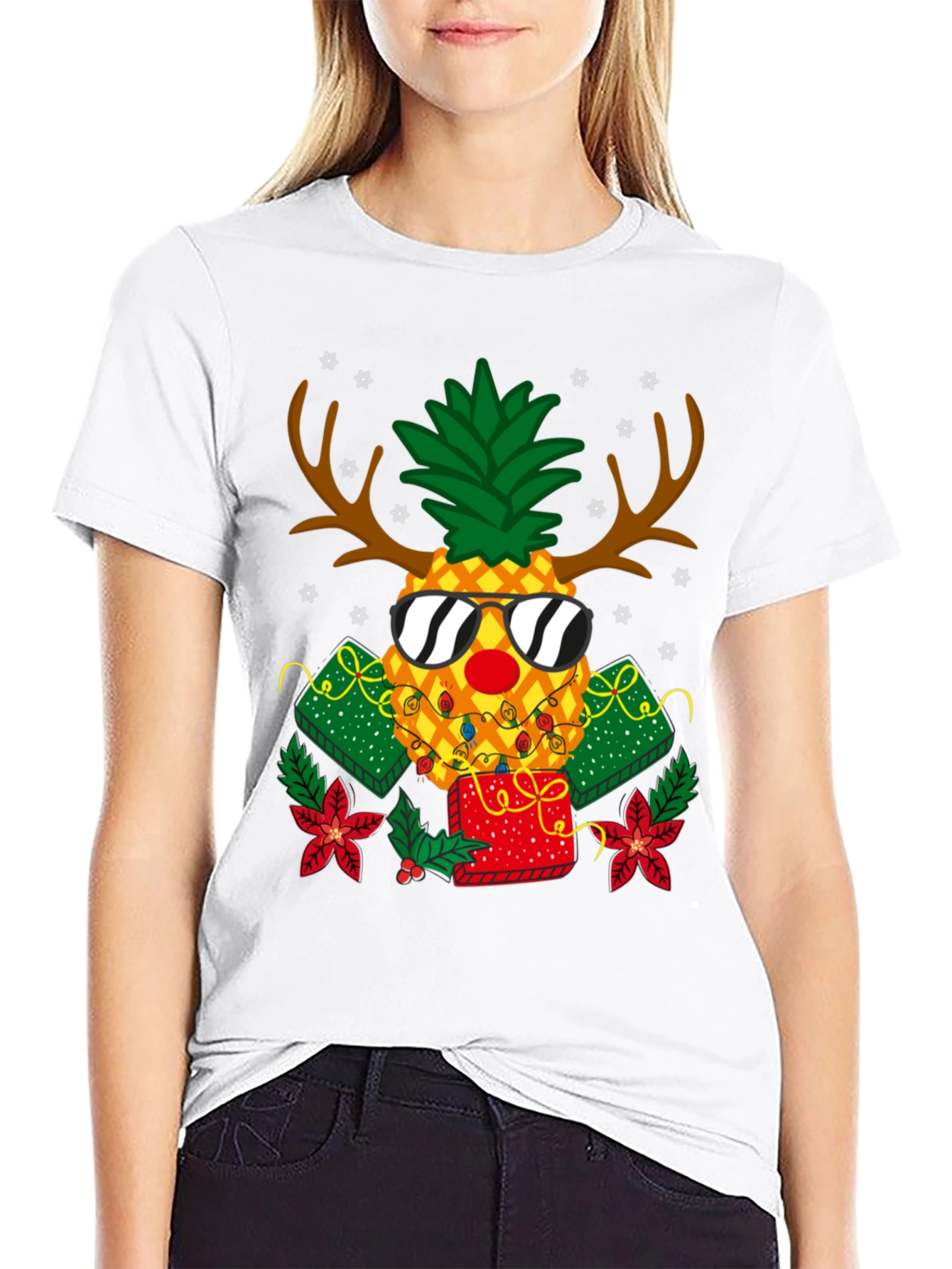 Festive Pineapple T-Shirt