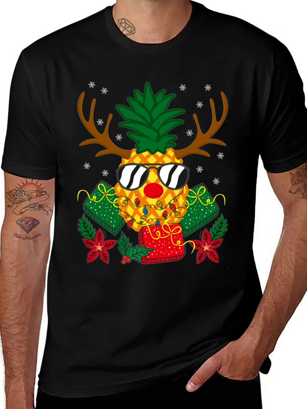 Festive Pineapple T-Shirt