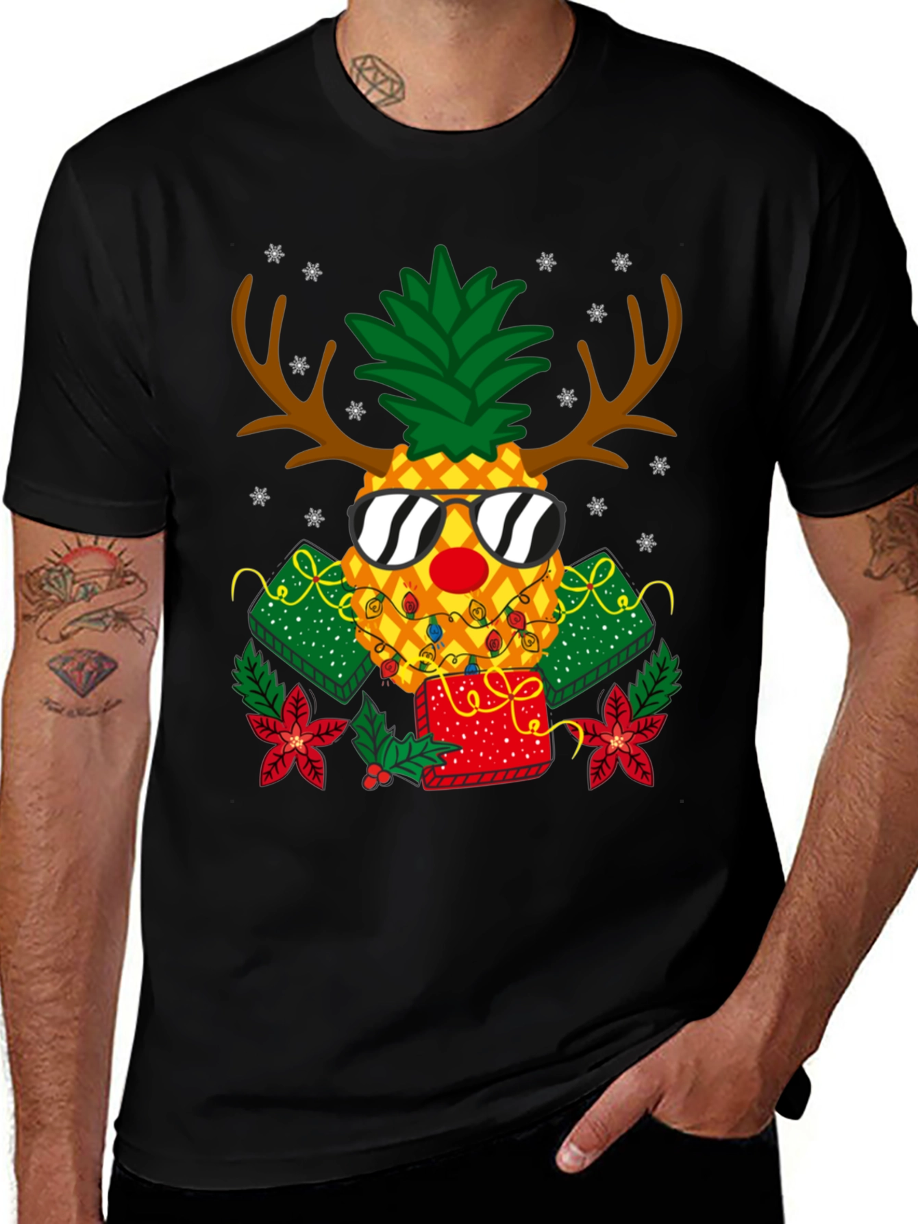 Festive Pineapple T-Shirt